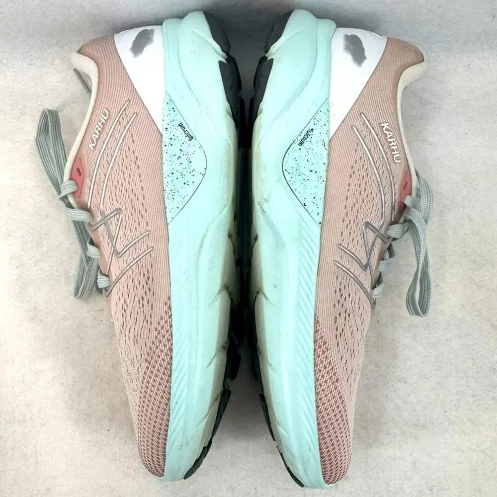 Women’s Karhu Fusion 3.5 Running Shoes ORTIX Pink & Teal Sneakers size 10.5